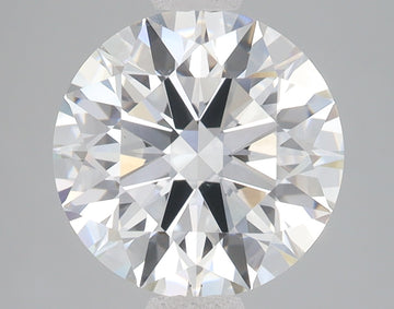 3.53 Carat Certified Round Loose Stone Lab Grown Diamond No. 2024509