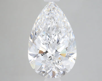 3.42 Carat Certified Pear Loose Stone Lab Grown Diamond No. 1211038