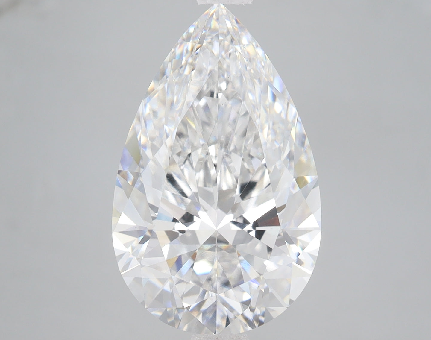 6.22 Carat Certified Pear Loose Stone Lab Grown Diamond No. 2041450