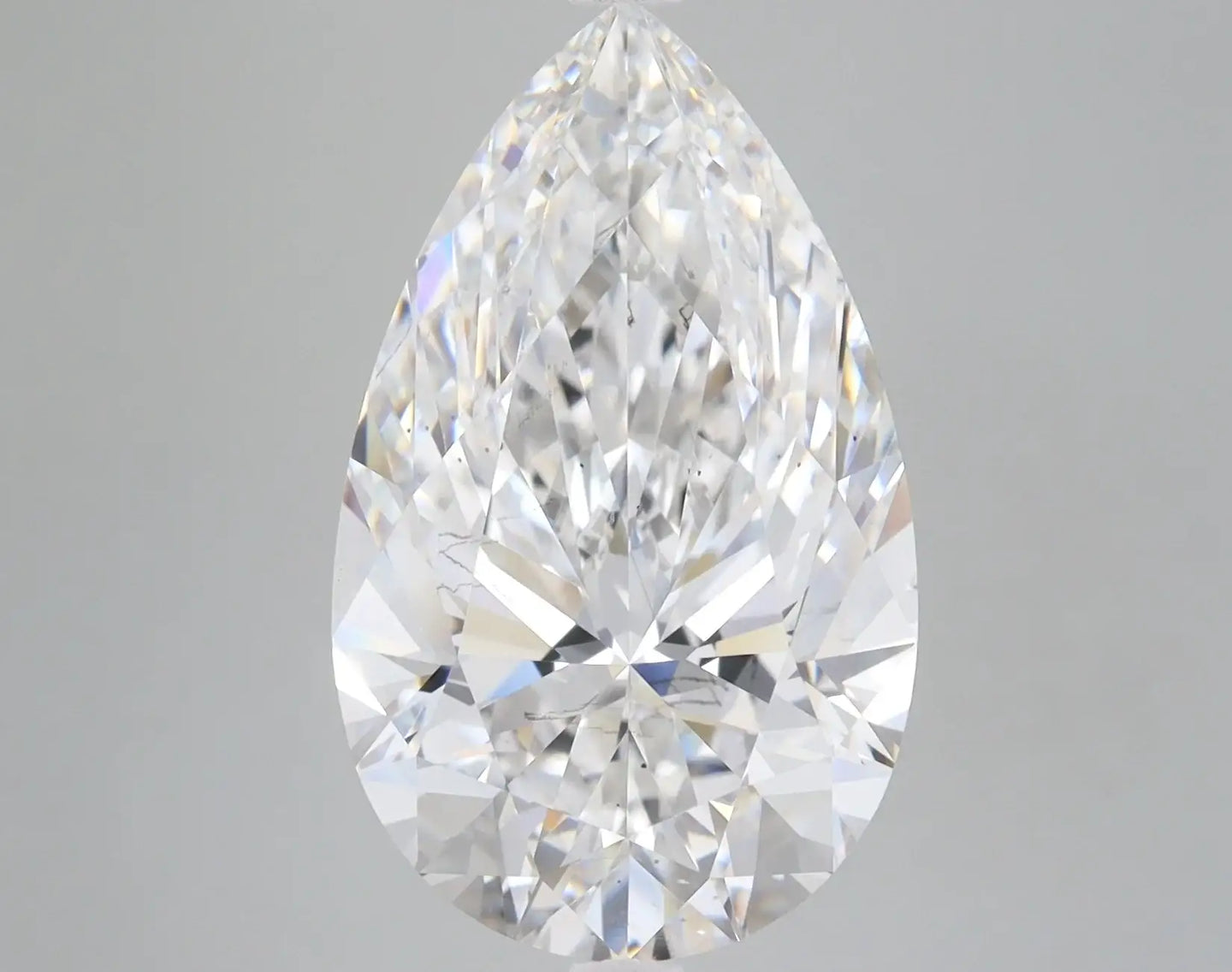 8.02 Carat Certified Pear Loose Stone Lab Grown Diamond No. 1054396 - Larson Jewelers