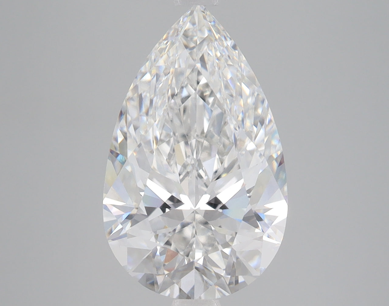4.1 Carat Certified Pear Loose Stone Lab Grown Diamond No. 1370340
