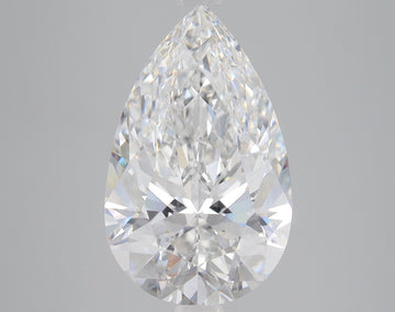 4.1 Carat Certified Pear Loose Stone Lab Grown Diamond No. 1370340