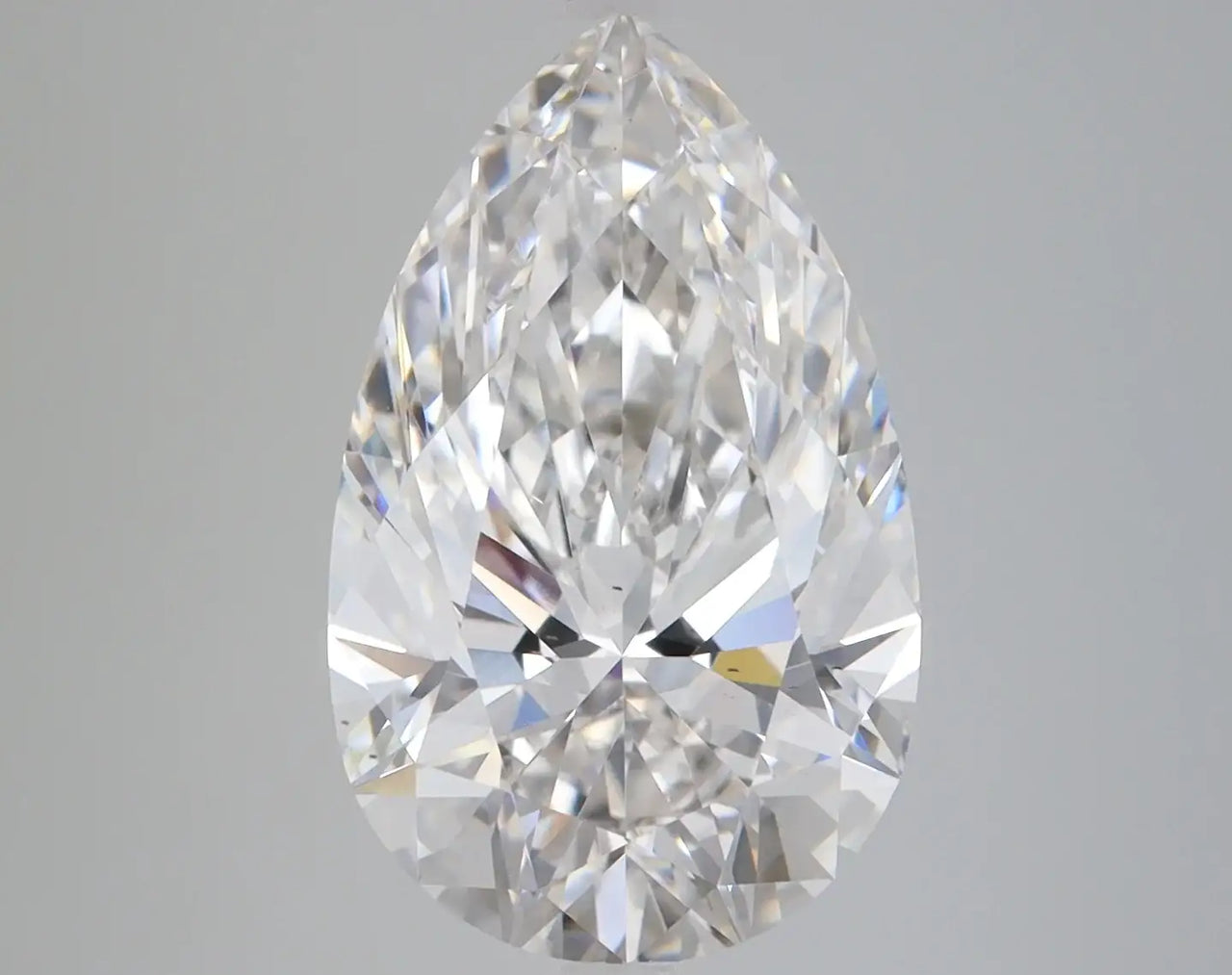 5.45 Carat Certified Pear Loose Stone Lab Grown Diamond No. 1036687 - Larson Jewelers