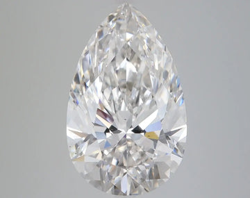 5.45 Carat Certified Pear Loose Stone Lab Grown Diamond No. 1036687 - Larson Jewelers
