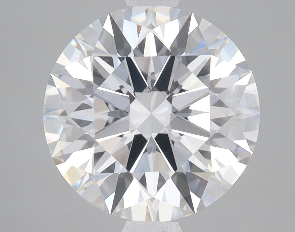 3.44 Carat Certified Round Loose Stone Lab Grown Diamond No. 2040100