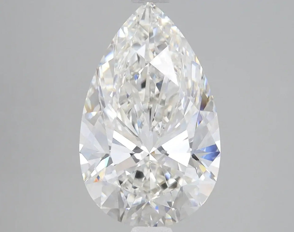 3.31 Carat Certified Pear Loose Stone Lab Grown Diamond No. 1161700 - Larson Jewelers