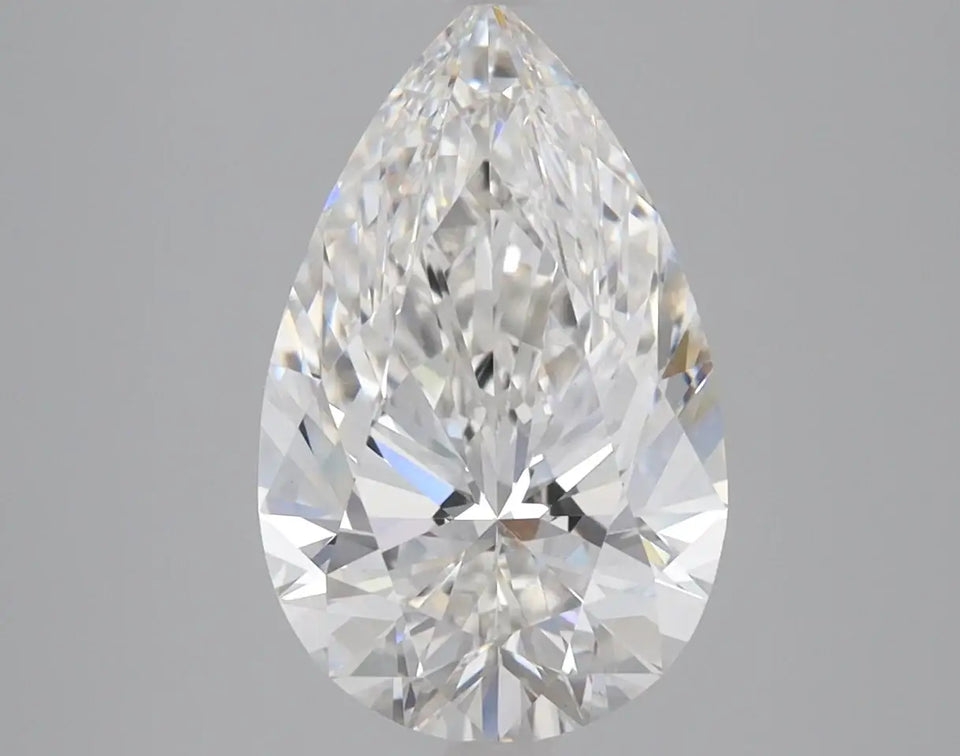 3.14 Carat Certified Pear Loose Stone Lab Grown Diamond No. 1020575 - Larson Jewelers