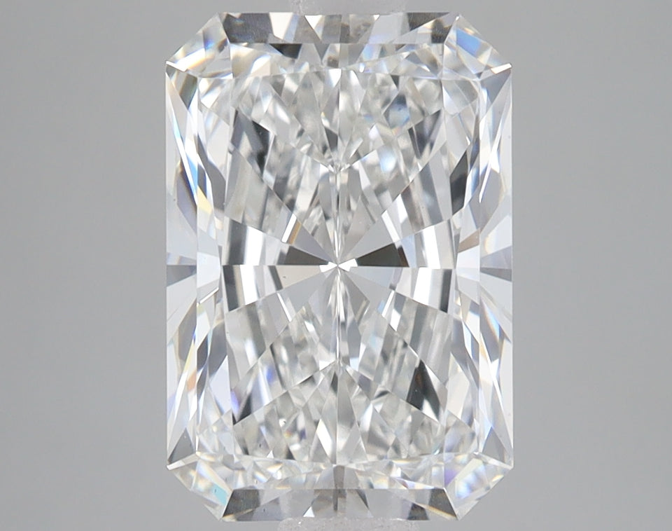 4.08 Carat Certified Radiant Loose Stone Lab Grown Diamond No. 1366396
