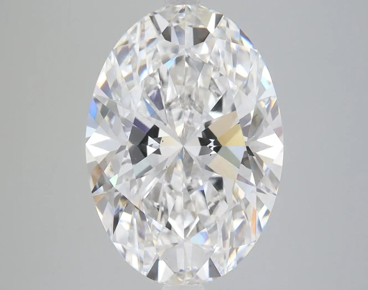 5.35 Carat Certified Oval Loose Stone Lab Grown Diamond No. 1034313 - Larson Jewelers