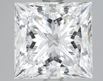 3.42 Carat Certified Princess Loose Stone Lab Grown Diamond No. 1244598 - Larson Jewelers