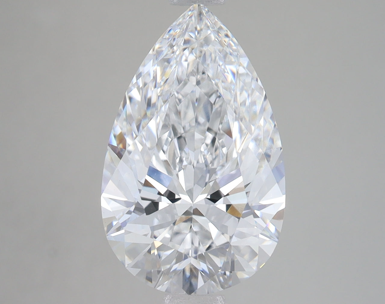 4.09 Carat Certified Pear Loose Stone Lab Grown Diamond No. 1329697