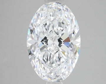 3.38 Carat Certified Oval Loose Stone Lab Grown Diamond No. 1297925 - Larson Jewelers