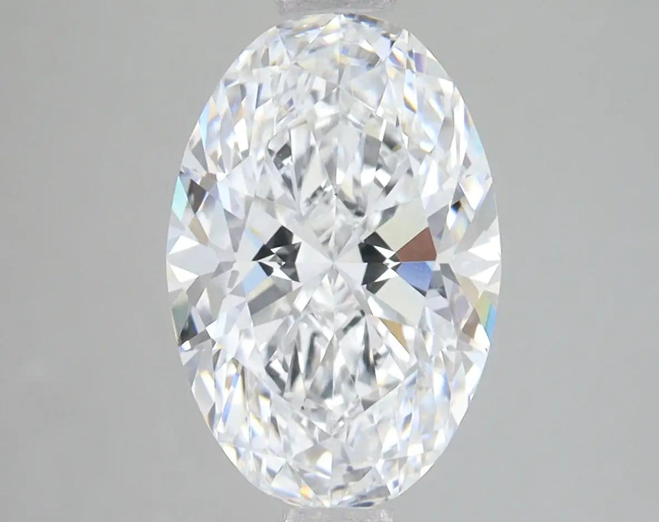 3.38 Carat Certified Oval Loose Stone Lab Grown Diamond No. 1297925 - Larson Jewelers