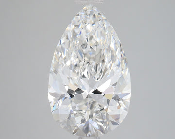 3.41 Carat Certified Pear Loose Stone Lab Grown Diamond No. 1245947