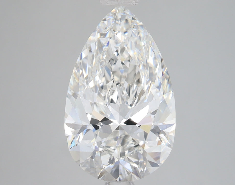 3.41 Carat Certified Pear Loose Stone Lab Grown Diamond No. 1245947