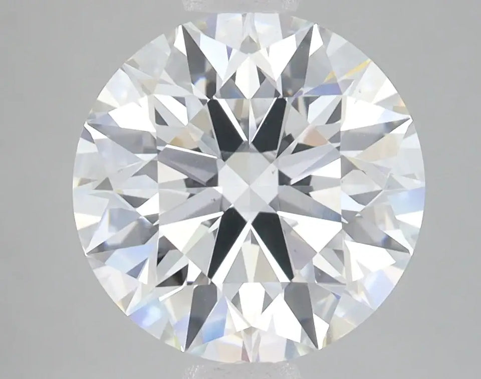 3.81 Carat Certified Round Loose Stone Lab Grown Diamond No. 1227541 - Larson Jewelers