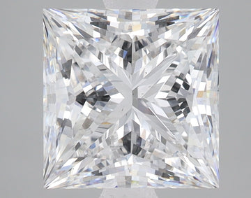 3.41 Carat Certified Princess Loose Stone Lab Grown Diamond No. 2040045
