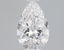 0.82 Carat Certified Pear Loose Stone Lab Grown Diamond No. 1087614