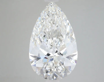 4.77 Carat Certified Pear Loose Stone Lab Grown Diamond No. 1206150 - Larson Jewelers