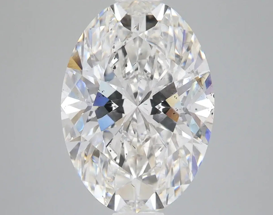 4.53 Carat Certified Oval Loose Stone Lab Grown Diamond No. 1069414 - Larson Jewelers