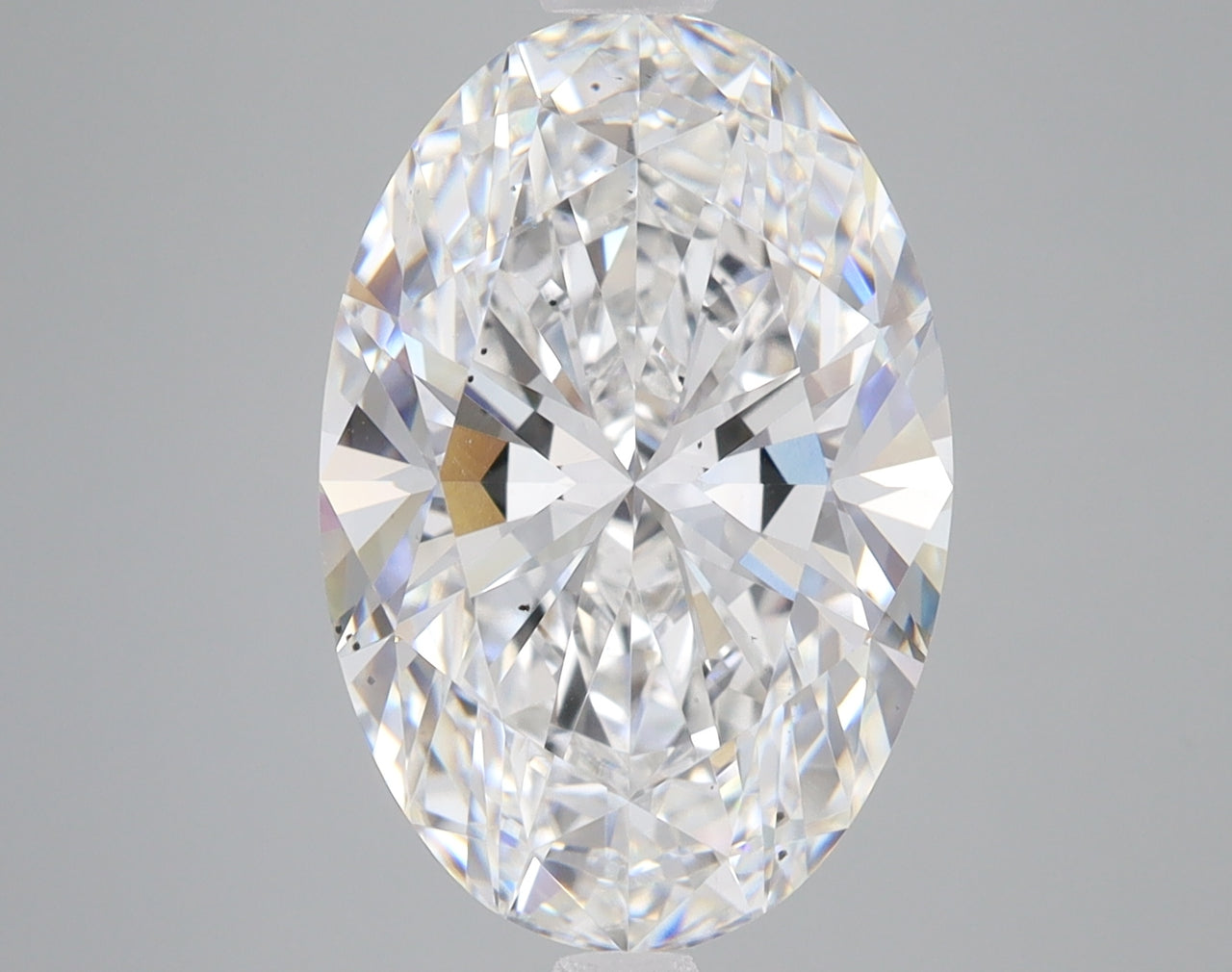 5.5 Carat Certified Oval Loose Stone Lab Grown Diamond No. 1058381