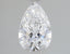 1.3 Carat Certified Pear Loose Stone Lab Grown Diamond No. 1276316