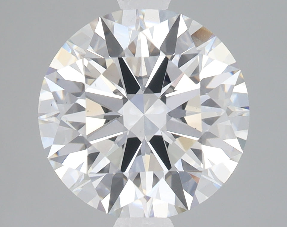 2.82 Carat Certified Round Loose Stone Lab Grown Diamond No. 2024972