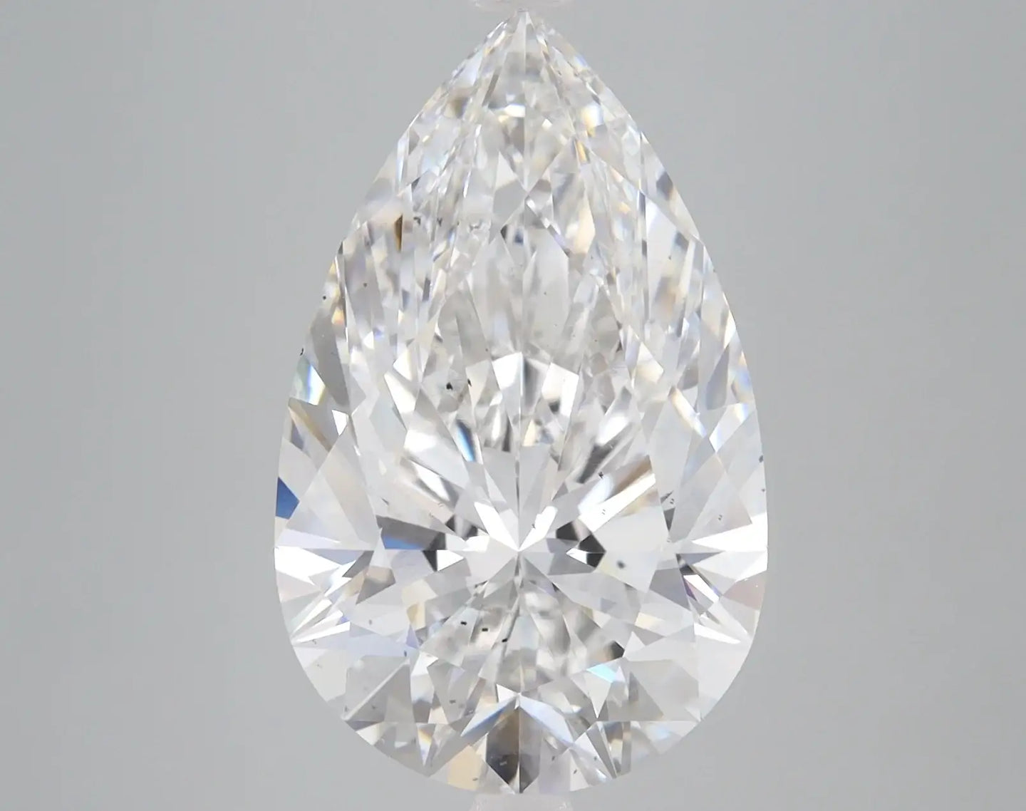 6.58 Carat Certified Pear Loose Stone Lab Grown Diamond No. 1042193 - Larson Jewelers