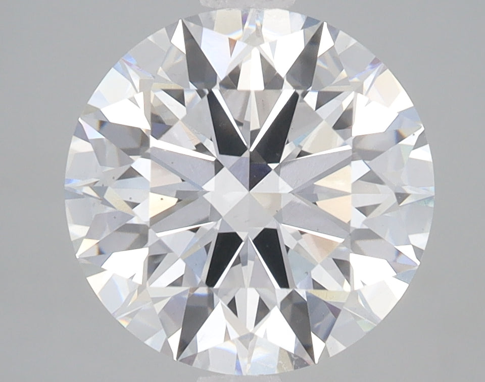 4 Carat Certified Round Loose Stone Lab Grown Diamond No. 2039900