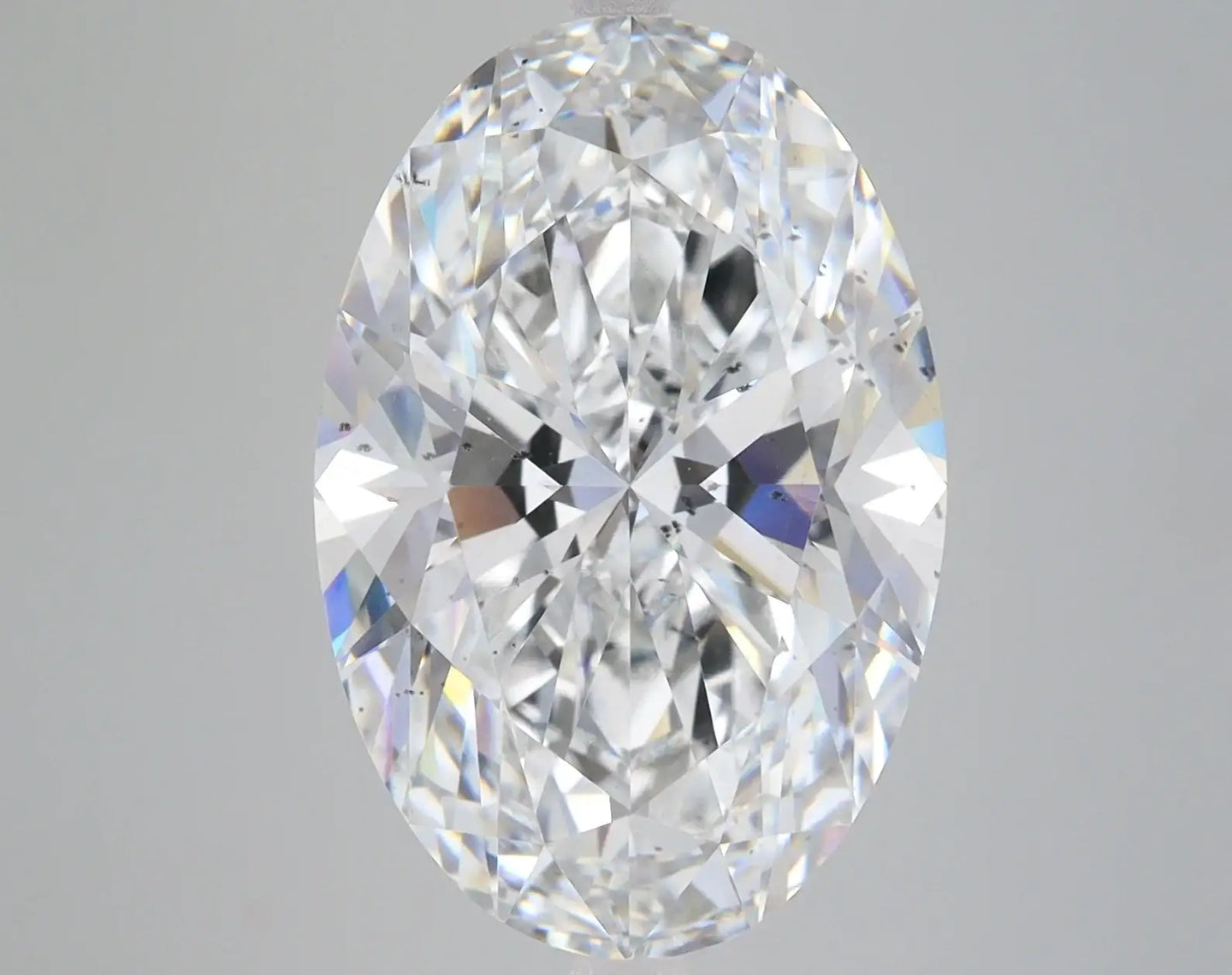 8.4 Carat Certified Oval Loose Stone Lab Grown Diamond No. 1034149 - Larson Jewelers