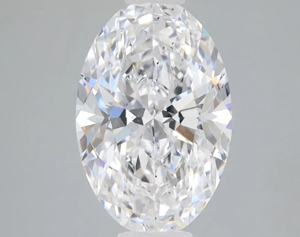 2.01 Carat Certified Oval Loose Stone Lab Grown Diamond No. 1104875 - Larson Jewelers