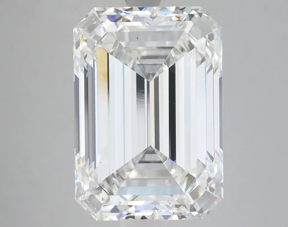 6.49 Carat Certified Emerald Loose Stone Lab Grown Diamond No. 1211051 - Larson Jewelers