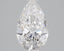 1.41 Carat Certified Pear Loose Stone Lab Grown Diamond No. 1099882