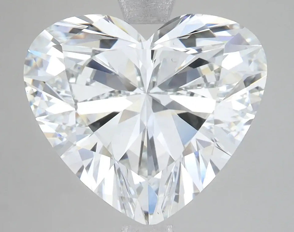 6.6 Carat Certified Heart Loose Stone Lab Grown Diamond No. 1326047 - Larson Jewelers