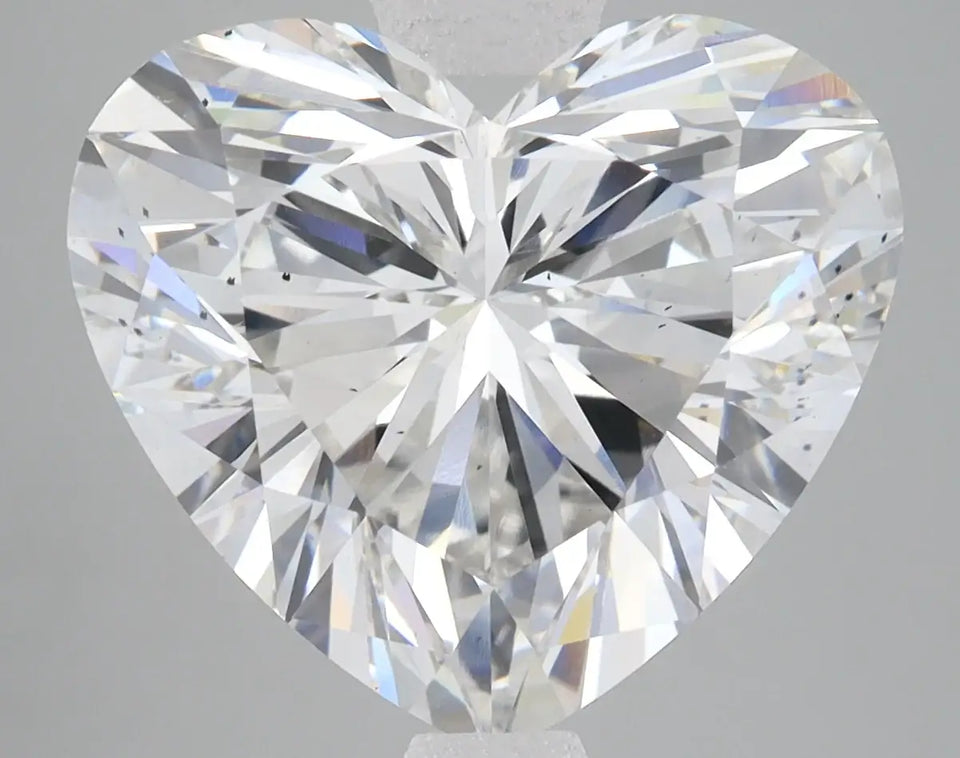 8.39 Carat Certified Heart Loose Stone Lab Grown Diamond No. 1144367 - Larson Jewelers