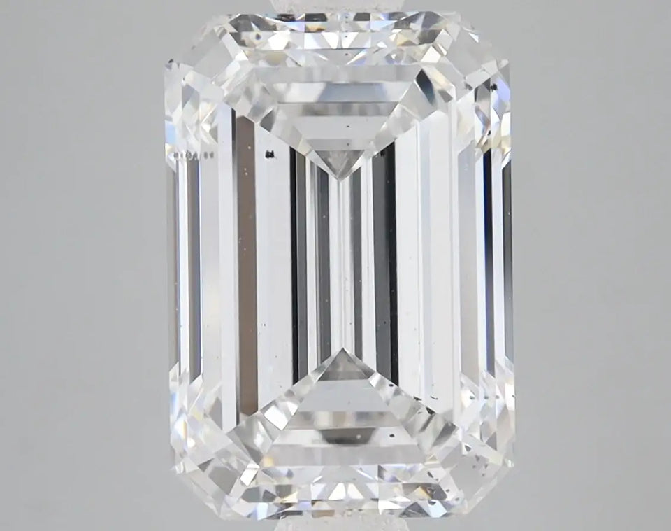 5.02 Carat Certified Emerald Loose Stone Lab Grown Diamond No. 1145081 - Larson Jewelers