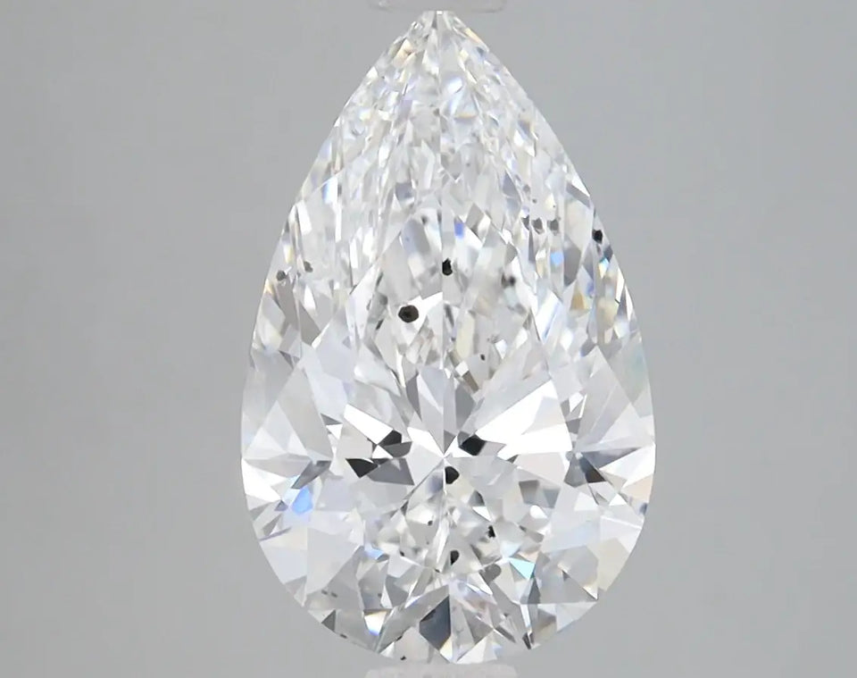 2.55 Carat Certified Pear Loose Stone Lab Grown Diamond No. 1189735 - Larson Jewelers