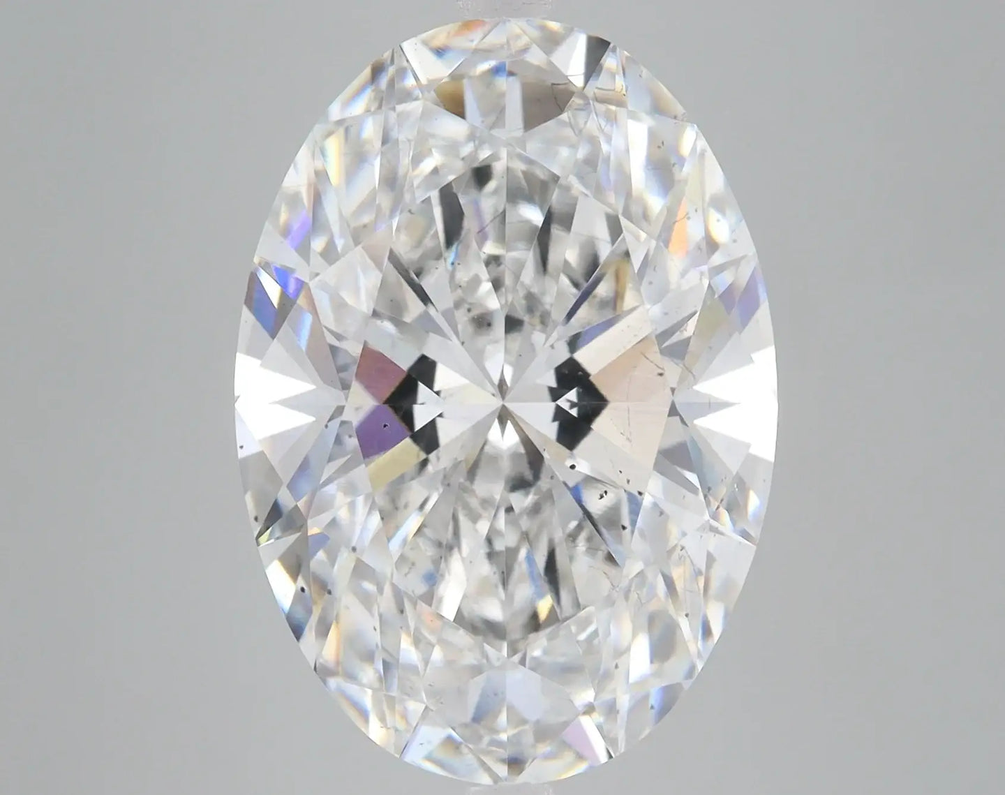10.84 Carat Certified Oval Loose Stone Lab Grown Diamond No. 1041744 - Larson Jewelers