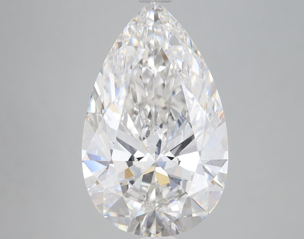 4.97 Carat Certified Pear Loose Stone Lab Grown Diamond No. 1158237