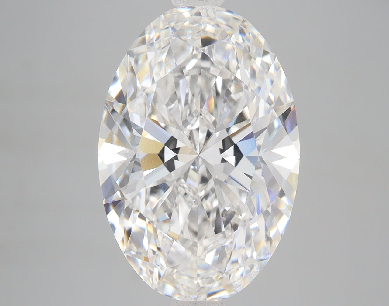 6.09 Carat Certified Oval Loose Stone Lab Grown Diamond No. 2039376