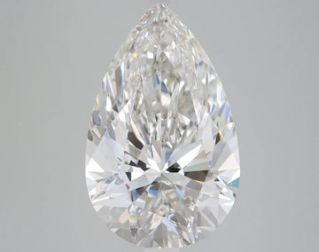 4.96 Carat Certified Pear Loose Stone Lab Grown Diamond No. 1034604 - Larson Jewelers
