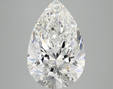 6.06 Carat Certified Pear Loose Stone Lab Grown Diamond No. 8120832
