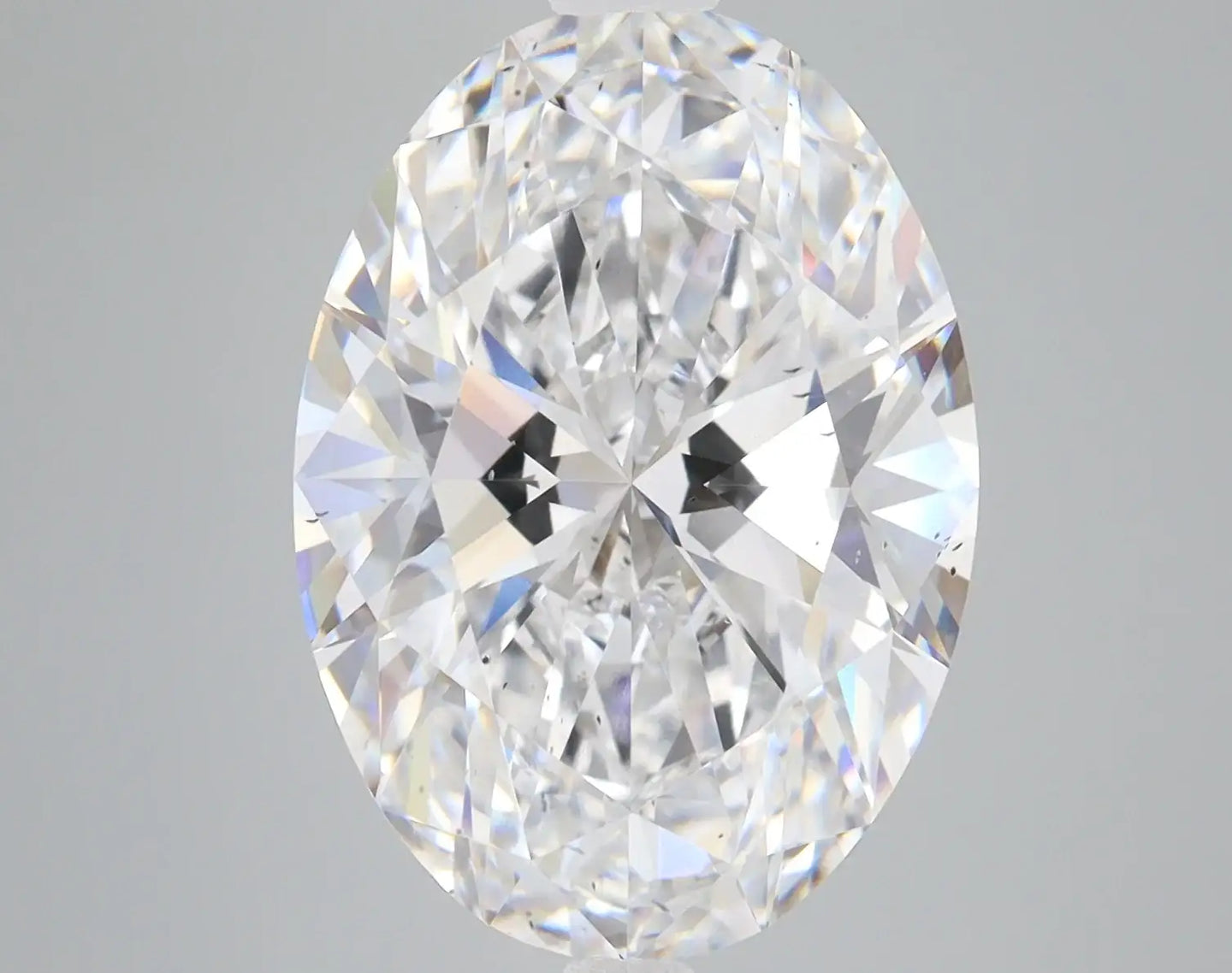 8.09 Carat Certified Oval Loose Stone Lab Grown Diamond No. 1071292 - Larson Jewelers