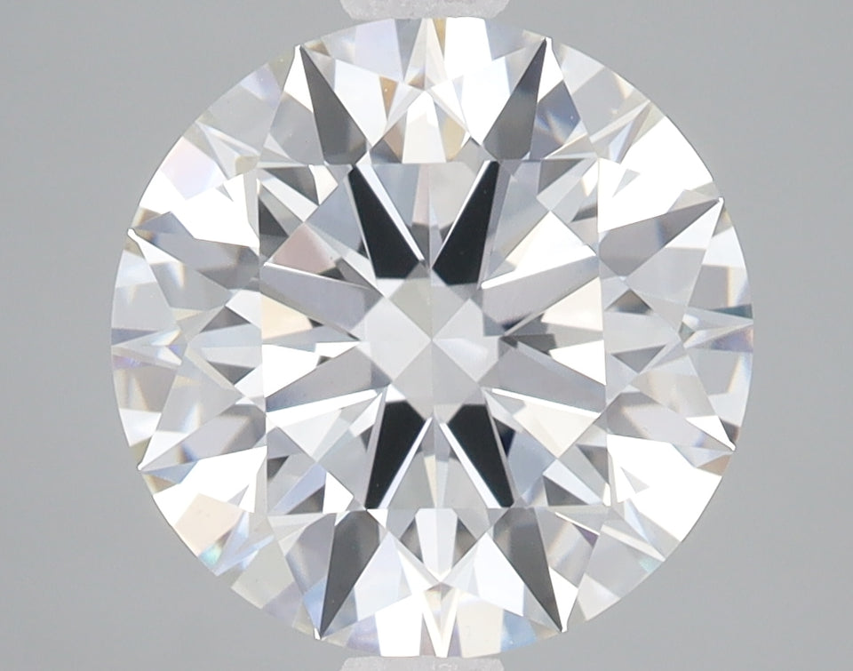 3.63 Carat Certified Round Loose Stone Lab Grown Diamond No. 2037828