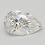 1.51 Carat Certified Pear Loose Stone Lab Grown Diamond No. 1305809