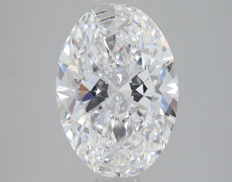 2.74 Carat Certified Oval Loose Stone Lab Grown Diamond No. 1340320