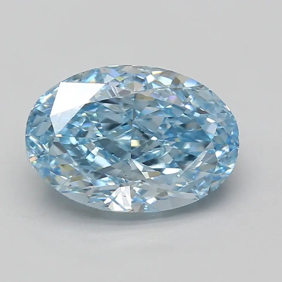5 Carat Certified Oval Loose Stone Lab Grown Diamond No. 1281491 - Larson Jewelers