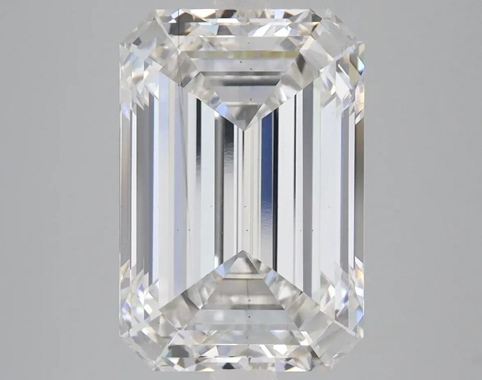 5.43 Carat Certified Emerald Loose Stone Lab Grown Diamond No. 1040873 - Larson Jewelers