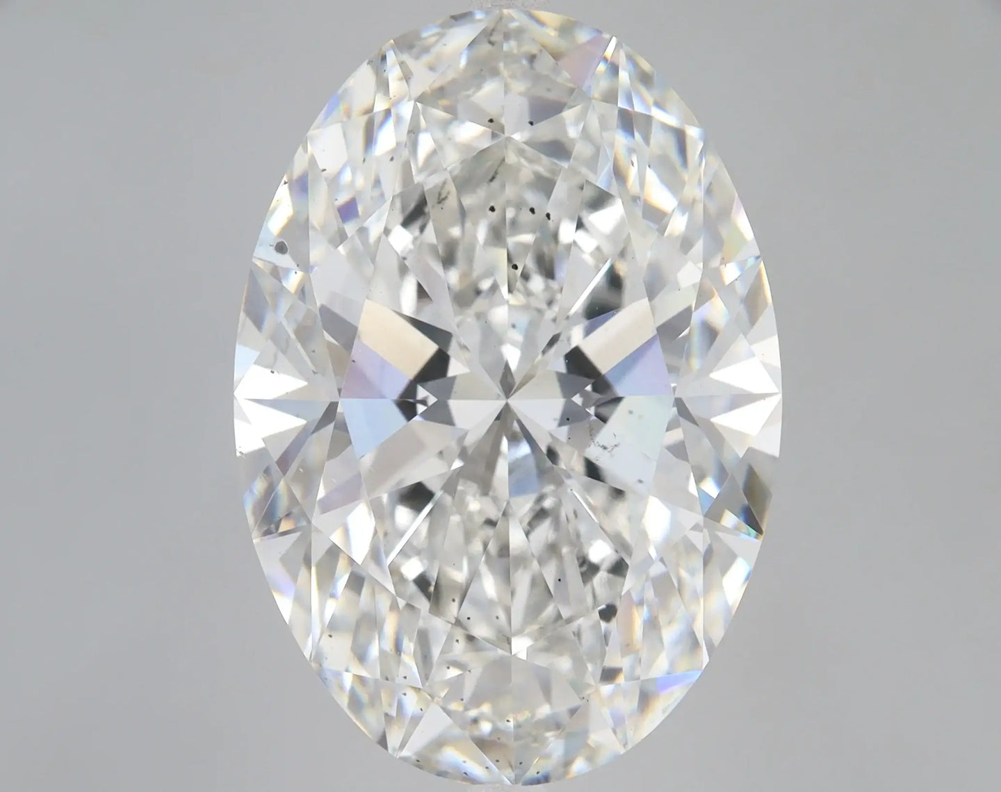 20.84 Carat Certified Oval Loose Stone Lab Grown Diamond No. 1124164 - Larson Jewelers