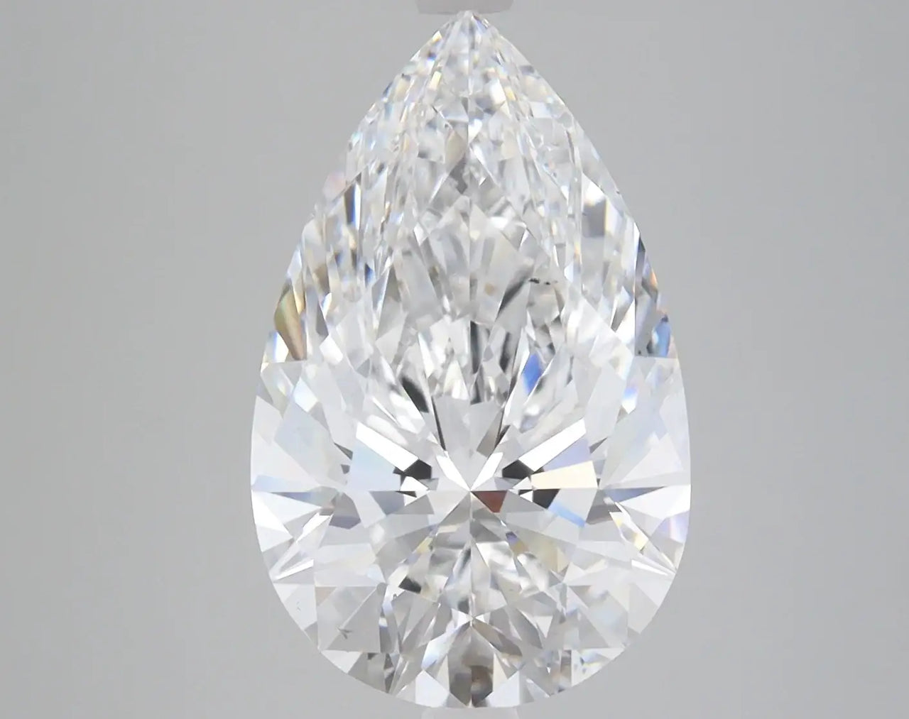 4.88 Carat Certified Pear Loose Stone Lab Grown Diamond No. 1031287 - Larson Jewelers
